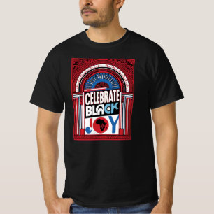 Vibrant Design Celabrating Black Joy & Culture T-Shirt