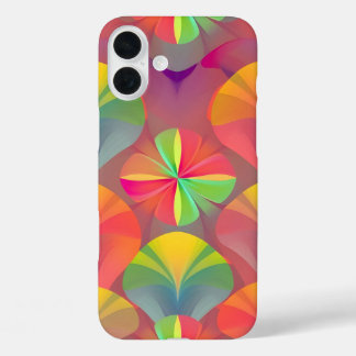 Vibrant Digital Print iPhone16 Case - Colourful De