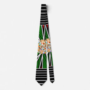Vibrant Digital Tie Design