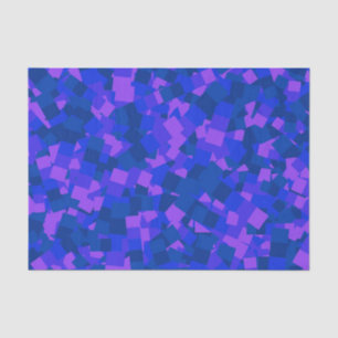 Vibrant Dimensions Geometric Art Tissue Paper