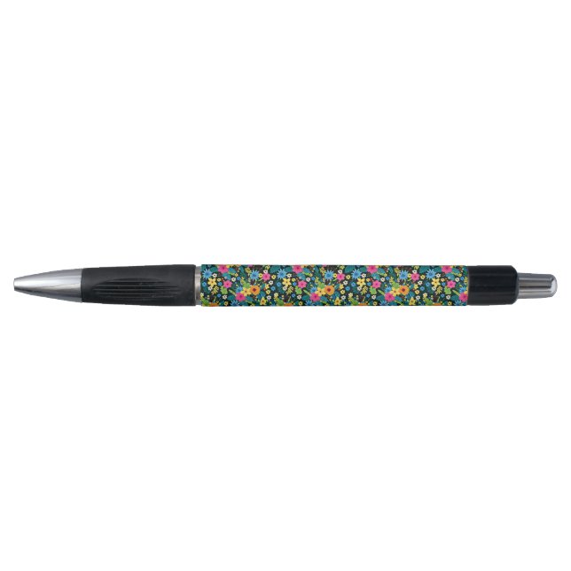 Vibrant Ditsy Flowers Floral Pattern-43785 (Front)