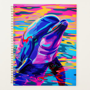 Vibrant Dolphin – Colorfull Ocean Dream Planner