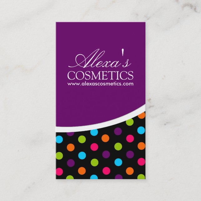 Vibrant Dots :: Business Card (Front)