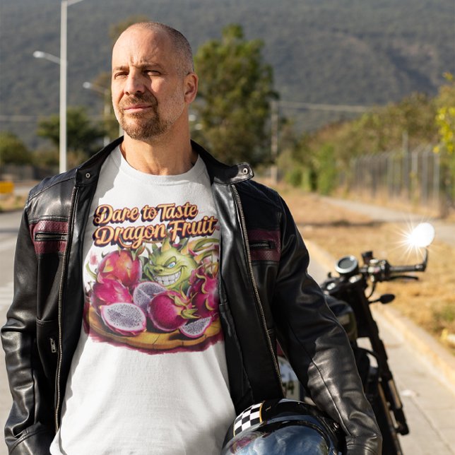 Vibrant Dragon Fruit With Fresh Dragon Fruit T-Shirt (Creator Uploaded)