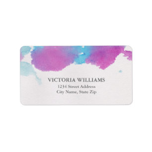 Vibrant Dreams Address Label