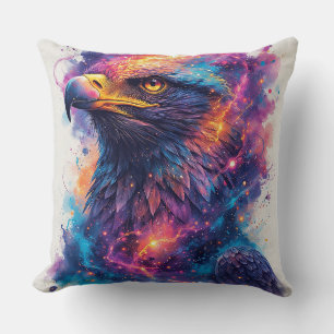 Vibrant Eagle Artwork Cushion
