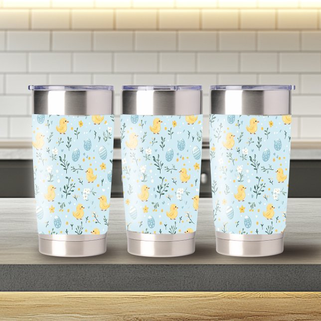 Vibrant Easter Pattern 20oz Thermal Tumbler (Creator Uploaded)