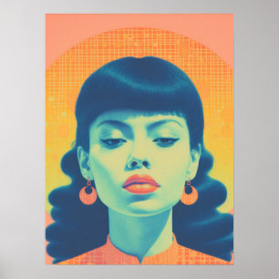 Vibrant Elegance Poster