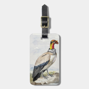 Vibrant Exotic King Vulture Wall Decor Luggage Tag