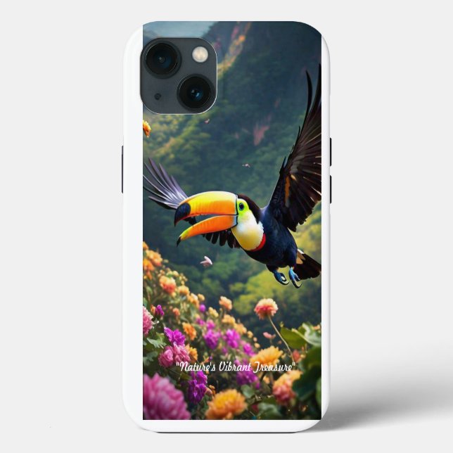 "Vibrant Feathers" Case-Mate iPhone Case (Back)