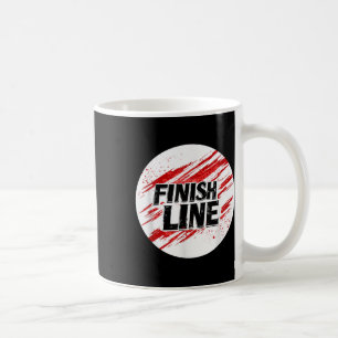 Vibrant Finish Line Outfit For Sport Boys And Girl Coffee Mug