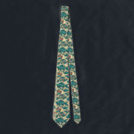 Vibrant Fish Pattern Colorful Tie<br><div class="desc">Sea Beneath, Sky Beyond is a poetic dive into the rich rhythms of marine life—not just the creatures we see soaring above the waves</div>