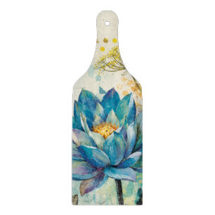 Vibrant Floral Aquatic Dream Cutting Board