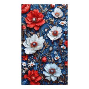 Vibrant floral artwork photo print