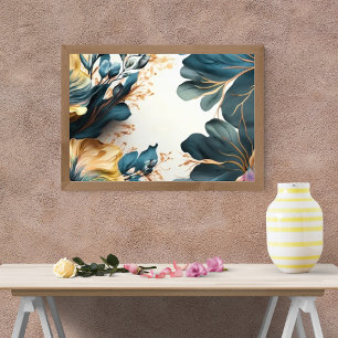 Vibrant Floral Bouquet with Radiant Sunflowers Photo Print