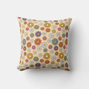 Vibrant Floral Harmony Cushion