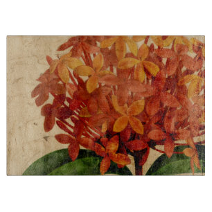 Vibrant Floral III Cutting Board