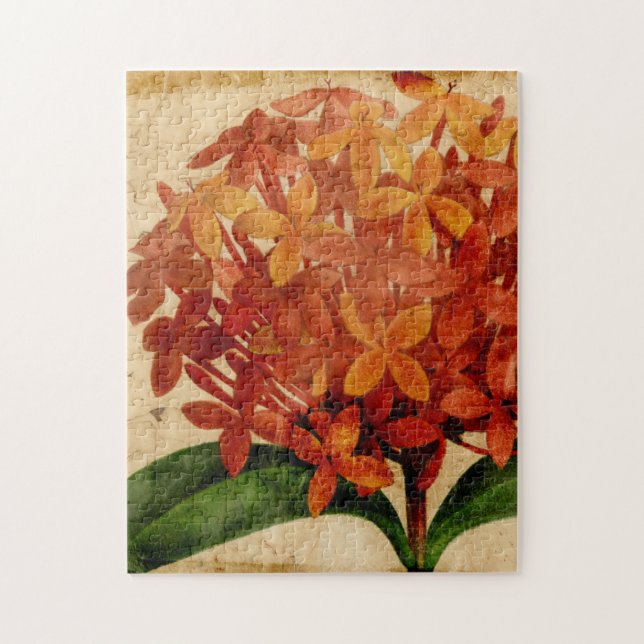 Vibrant Floral III Jigsaw Puzzle (Vertical)