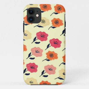 Vibrant Floral Pattern iPhone 11 Case
