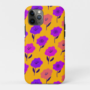 Vibrant Floral Pattern iPhone 11 Pro Case