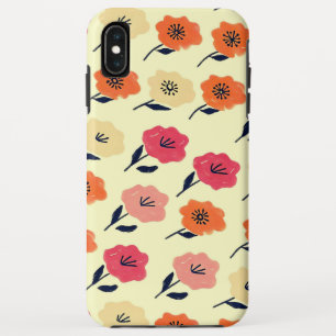 Vibrant Floral Pattern iPhone XS Max Case