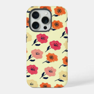 Vibrant Floral Pattern iPhone 15 Pro Case