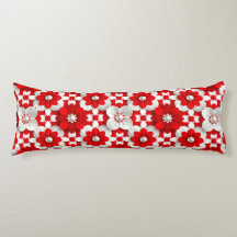 Vibrant Floral Red Pattern For Home Styling