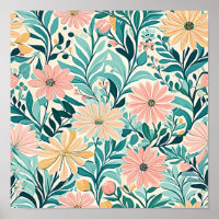 Vibrant Floral Tapestry