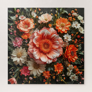 🌺 Vibrant Flower Bouquet Art For Puzzle Lovers 🌺