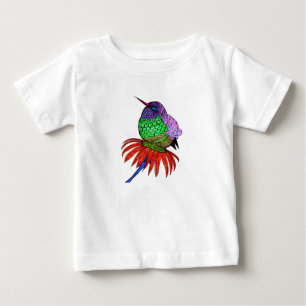 Vibrant Fluffy Baby Hummingbird T-Shirt