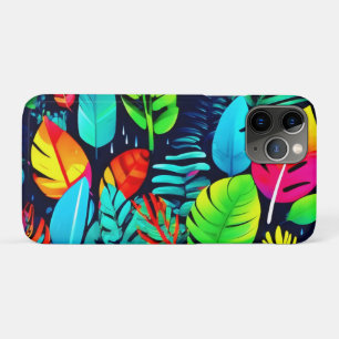 Vibrant Foliage Drizzle Art iPhone 11 Pro Case