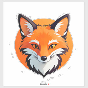 Vibrant Fox Head