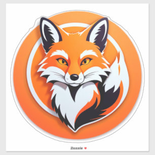 Vibrant Fox Head