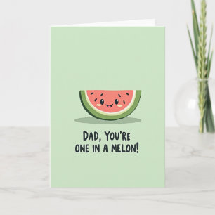 Vibrant Fruit Fathers Day Card