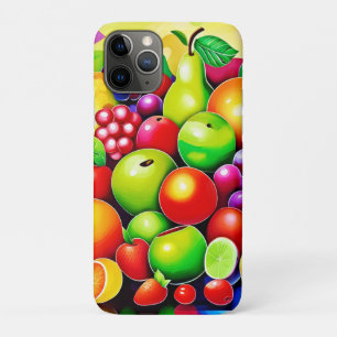 Vibrant Fruit Medley Art iPhone 11 Pro Case