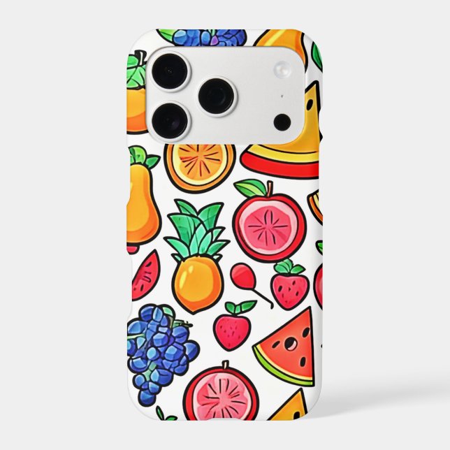 Vibrant Fruit Pattern (Back)