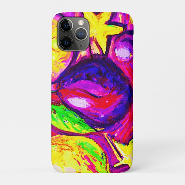 Vibrant Fruits and Stars. Buy Now Case-Mate iPhone Case (Back)