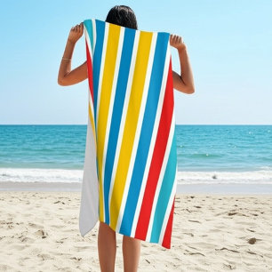 Vibrant & Fun Summer Essential Beach Towel