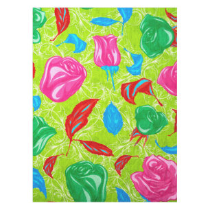 Vibrant Garden Bloom Tablecloth