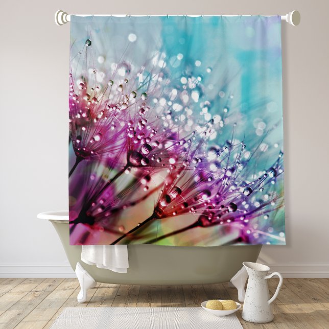 Vibrant Garden Florals in Spring Shower Curtain (Creator Uploaded)
