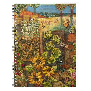 Vibrant Garden Notebook