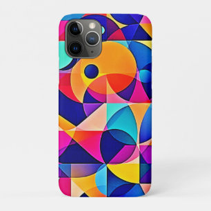 Vibrant Geometric Harmony iPhone 11 Pro Case