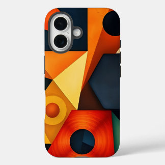Vibrant Geometric Harmony iPhone 16 Case