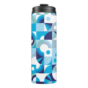 Vibrant Geometric: Modern Seamless Thermal Tumbler