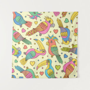 Vibrant Geometric Mosaic: Modern Seamless Tapestry