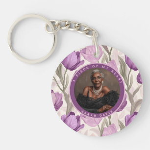 Vibrant Gift Ideas For Women Tulip Floral Key Ring