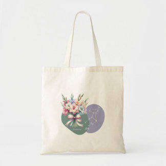 Vibrant Gladiolus Virgo Constellation Graceful Tote Bag