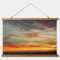 Vibrant Glowing Oregon Sunset