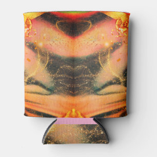 Vibrant Gold Can Cooler