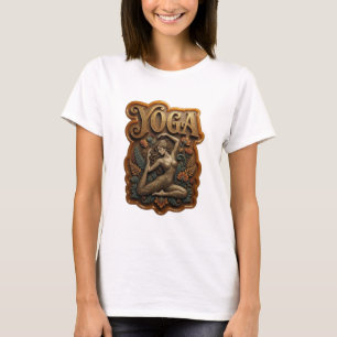 Vibrant Gold YOGA Quote Shirt